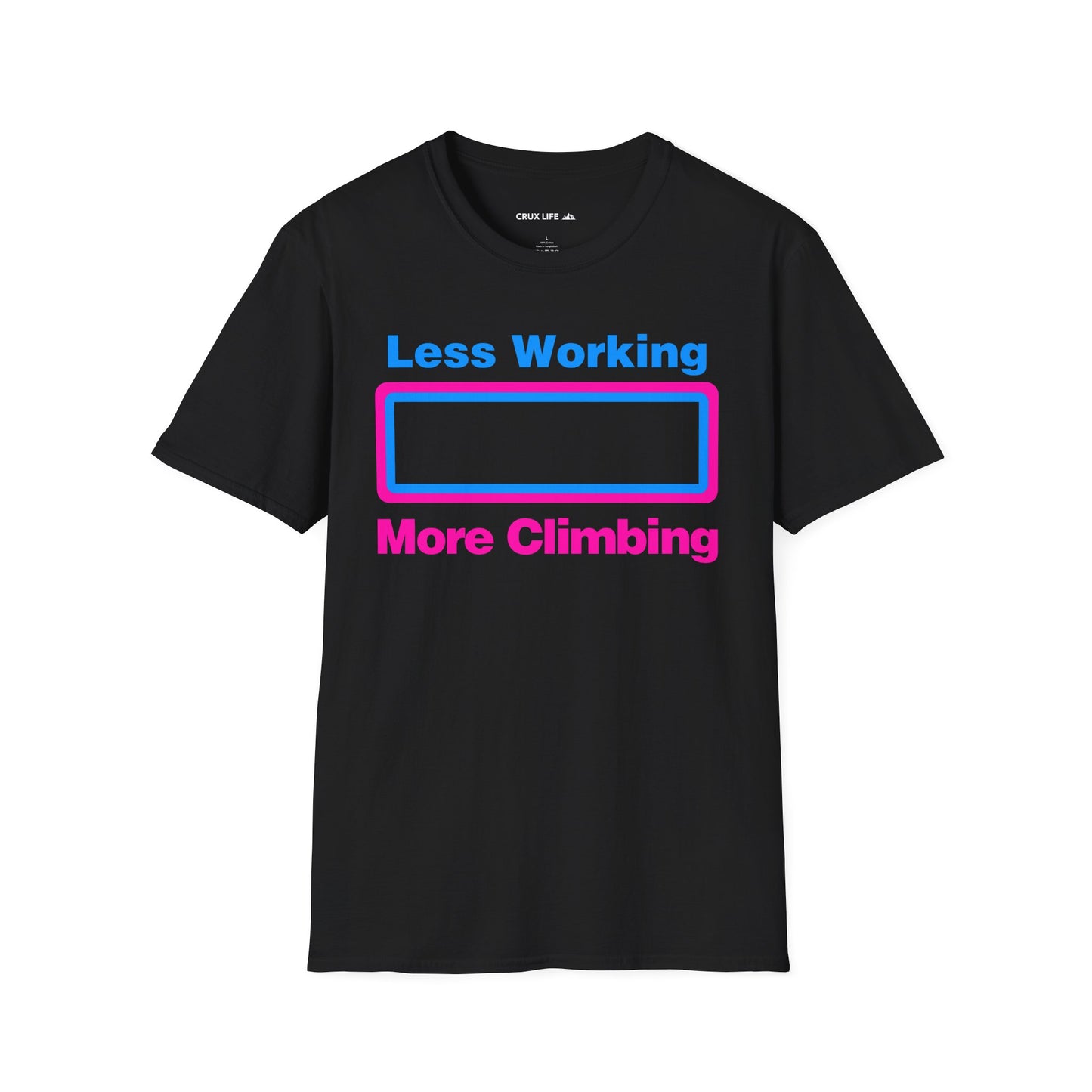 Less Working More Climbing