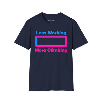 Less Working More Climbing